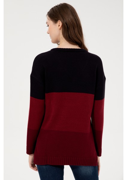 Kadın Lacivert Triko Kazak 50252208-VR033 indirimleri