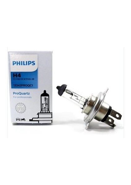 H4 12V 60 55W P43T Far Ampülü