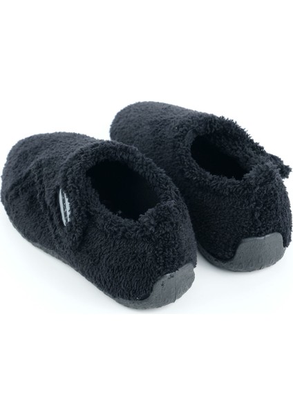 Kışlık Erkek Çocuk Peluşlu Rahat Taban Cırt Cırtlı Ayarlanabilir Ev Okul Kreş Panduf Ayakkabı fırsatları