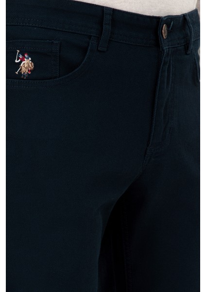 U.S. Polo Assn. Erkek Lacivert Pantolon (Kanvas-Chino) 50291165-VR033