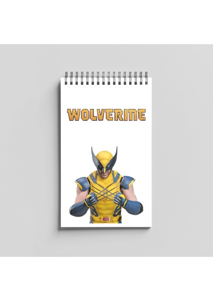NKB-SPD022 Wolverine Spiralli Not Defteri