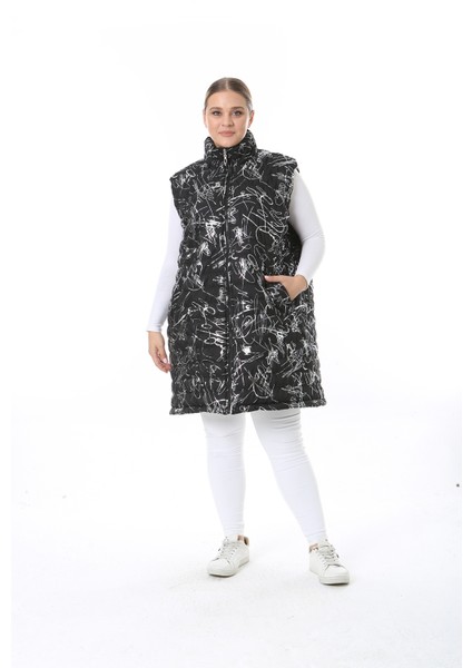 Kadın Büyük Beden Ultra Battal Yelek