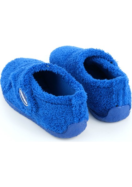 Kışlık Erkek Çocuk Peluşlu Rahat Taban Cırt Cırtlı Ayarlanabilir Ev Okul Kreş Panduf Ayakkabı fırsatları