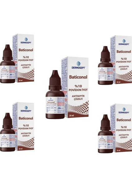 Batikon 30 Ml X 5 Adet