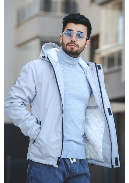 Bondichk Kürklü Suya Dayanıklı Slim Fit Kaban fırsatları