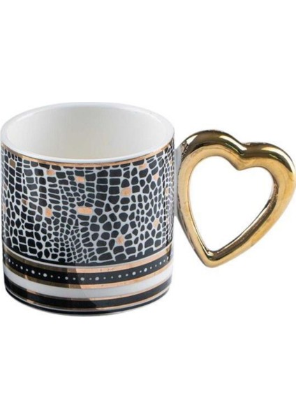 Artemis Porselen 4’Lü Gold Yaldızlı Kupa Seti – Kaı-05490