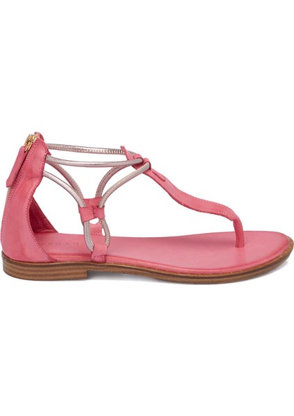 Mor Deri Kadın Sandalet - K24Y1SN67415-S1T Mor