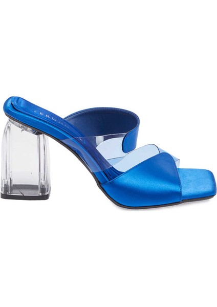 Mavi Vegan-Tekstil Kadın Terlik - K24Y1TR67427-M11 Mavi