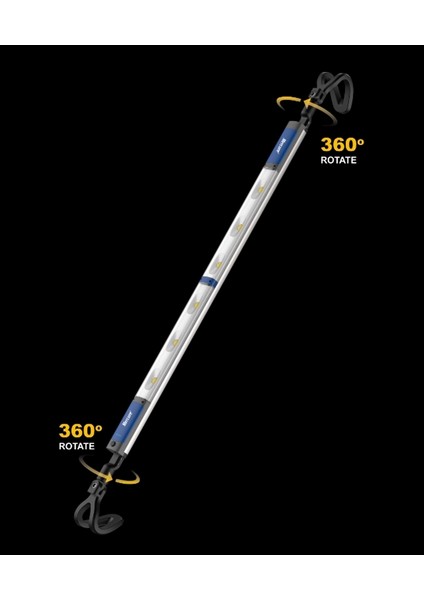 Ledli Kaput Feneri MC-6856 Şarjlı