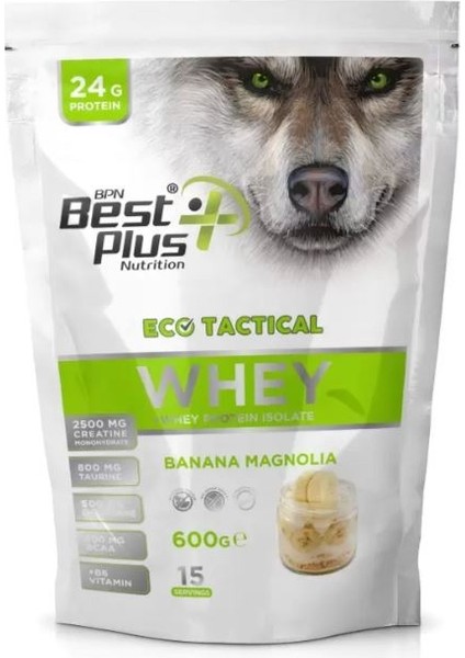 Eco Tactical Whey Protein Tozu 600 G Banana Magnolia