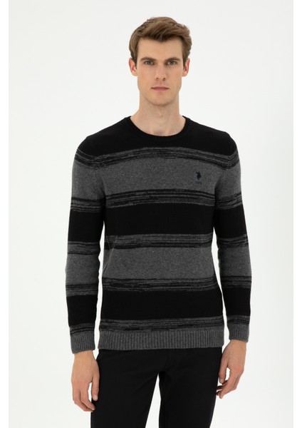 Erkek Antrasit Melanj Kazak /Triko 50293115-VR081