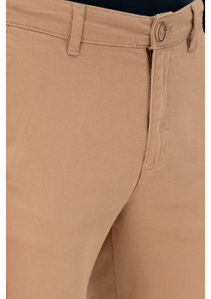 U.s. Polo Assn. Erkek Camel Pantolon (Kanvas-Chino) 50297578-VR015