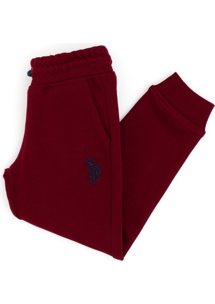 U.S. Polo Assn. Erkek Çocuk Bordo Eşofman Altı 50293482-VR014