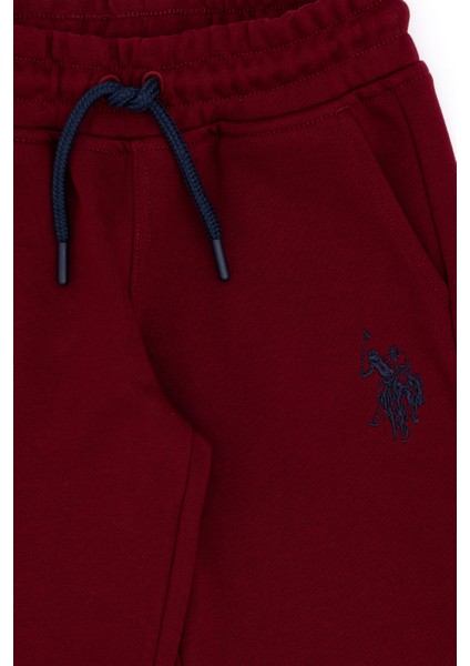 U.S. Polo Assn. Erkek Çocuk Bordo Eşofman Altı 50293482-VR014