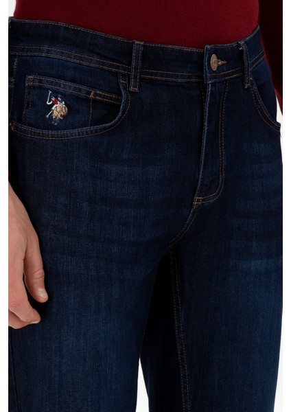 U.S. Polo Assn. Erkek Koyu Mavi Jean Pantolon 50289461-DN0023