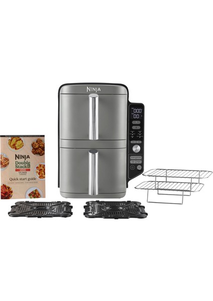 Double Stack Air Fryer Çift Hazneli Xl 9.5l Shark Ninja