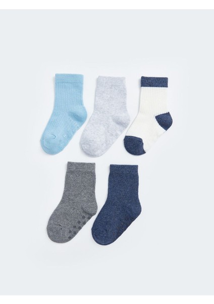 Lw - Basic Erkek Bebek Soket Çorap 5'li