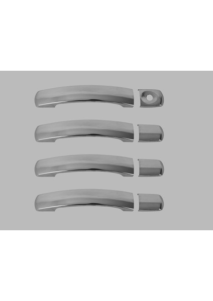Ford Mondeo 3 Sd Kapı Kolu 4 Parça 2000-2007 Krom Paslanmaz Çelik