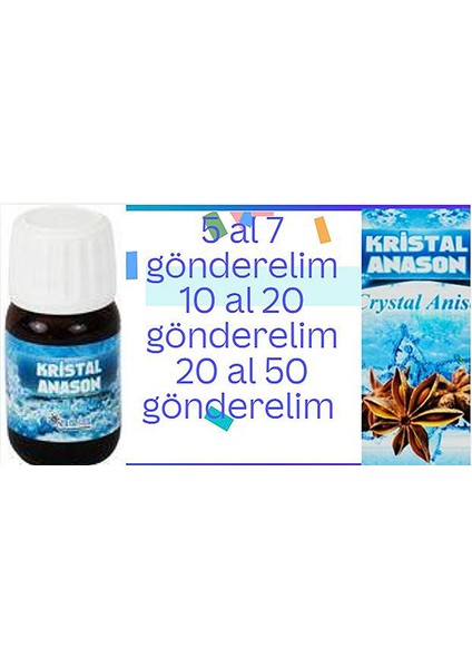 Kristal Anason Aroması 50 ml