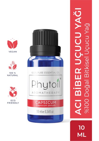 Acı Biber Uçucu Yağı -Capsıcum 10 ml