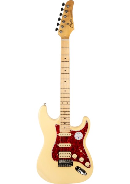Clapton Str-10 Elektro Gitar Sarı