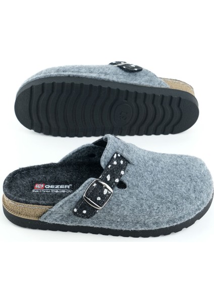 Kadın Kışlık Rahat Taban Tek Toka Ayarlanabilir Keçe Ev Bahçe Terlik indirimleri