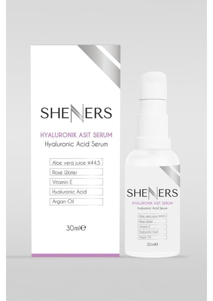 Yoğun Nemlendirme ve Dolgunlaştırıcı Etkili Yenileyici Hyaluronik Asit Serum 30 ml