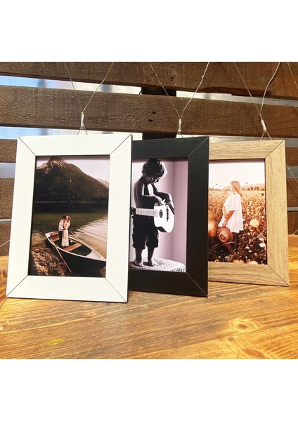 9 Adet 10X15 Çerçeve - Mdf A6 Çerçeve - Çoklu Fotoğraf Çerçeve