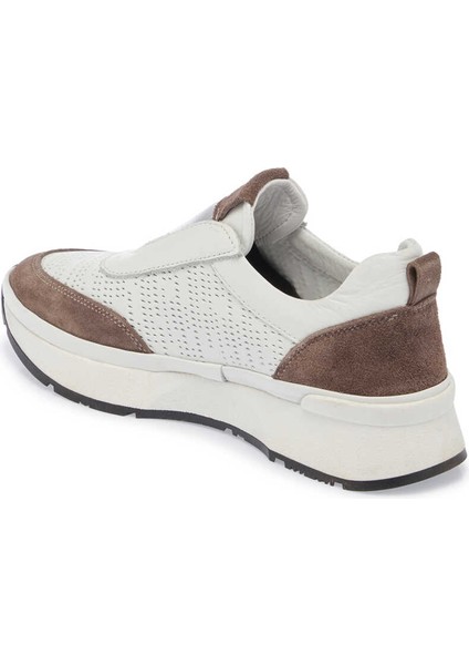 Beyaz Hakiki Deri Kadın Sneaker - K24I1AY67354-A26 fiyatları