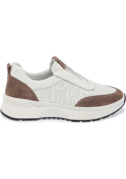 Beyaz Hakiki Deri Kadın Sneaker - K24I1AY67354-A26 modelleri
