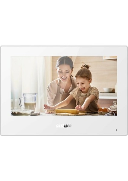 Nif Bilişim Dahua VTH5321GW-W 7" Android W-Fi Dokunmatik Ekranlı Mikrofon Villa Tipi Intercom Iç Ünite Beyaz