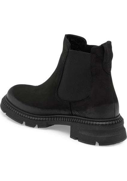 Siyah Hakiki Nubuk Deri Kadın Casual Bot - K24K1BT67509-A64 fiyatları