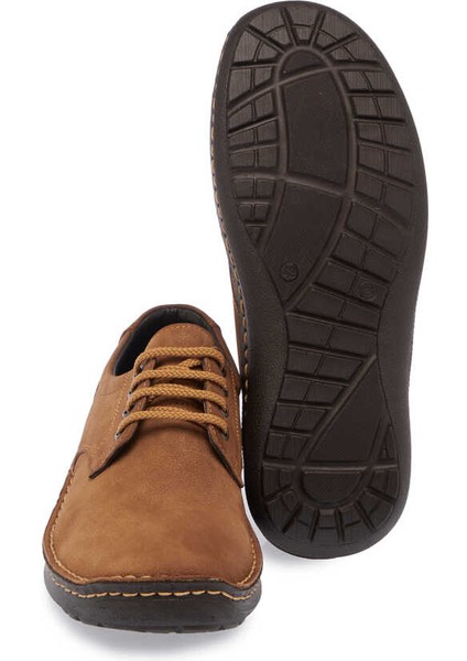Taba Hakiki Nubuk Deri Erkek Casual Ayakkabı - E24S1AY57089-X27 fırsatları