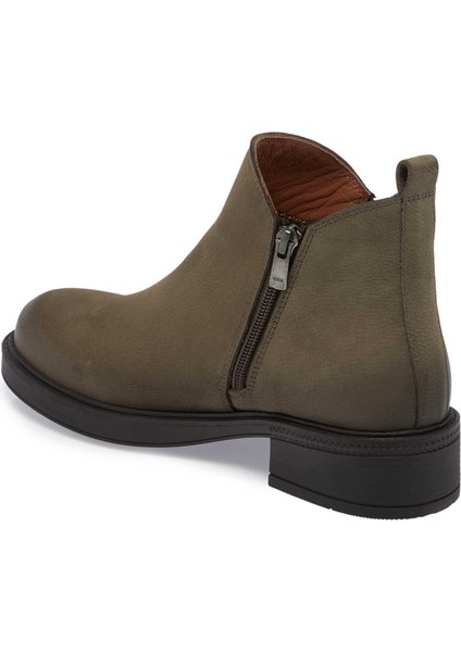 Yeşil Nubuk Deri Kadın Casual Bot - K24K1Bt67508-G98 Yeşil fiyatları