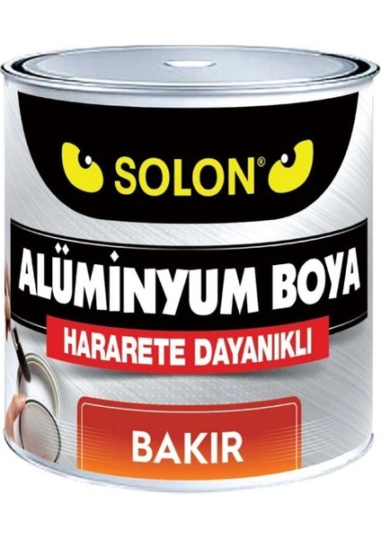 Isıya Dayanıklı Alüminyum Yaldız Boya Bakır 250 Ml.