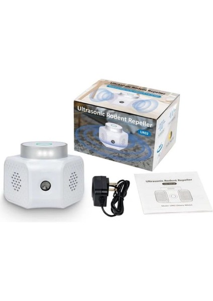 Ultrasonic Avangard Dörtlü Sistem Ultra Güçlü Fare ve Haşere Kovucu Cihaz Şıktasarım
