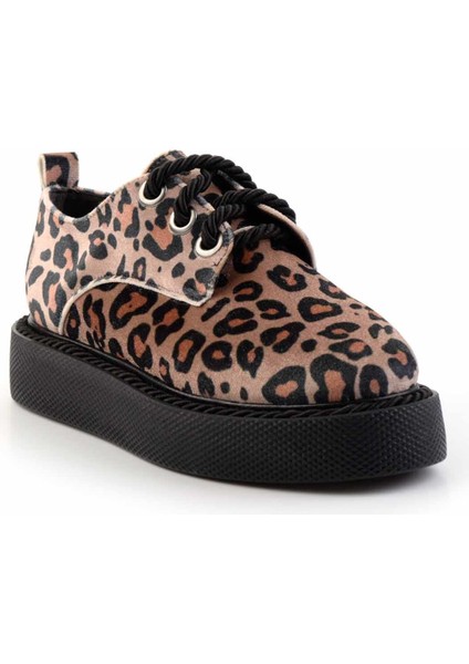 Leopar Süet Kadın Casual Ayakkabı K01192181002 modelleri