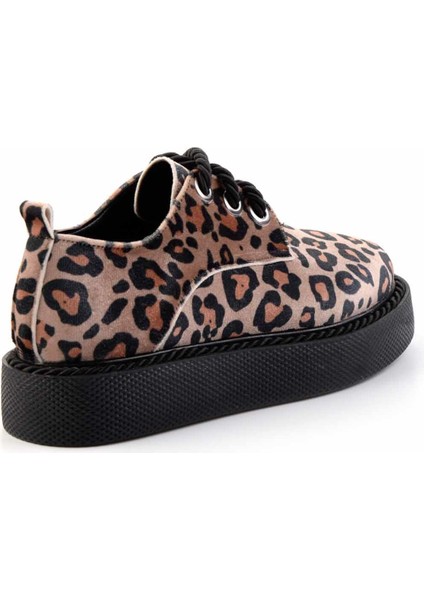 Leopar Süet Kadın Casual Ayakkabı K01192181002 fırsatları