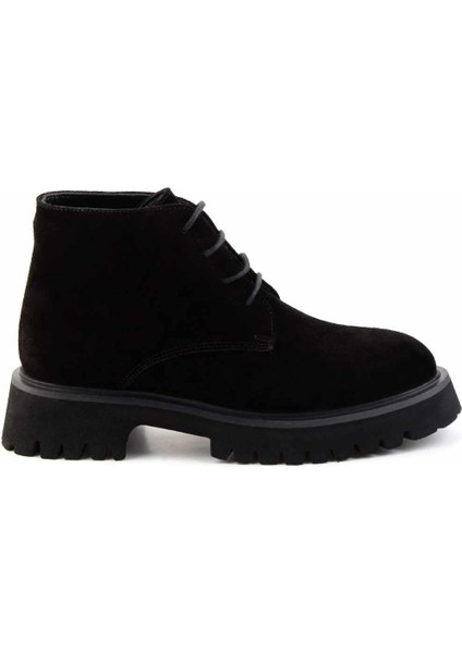 Siyah Süet Kadın Bot & Bootie K02044001902 fiyatları
