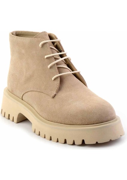 Bej Süet Kadın Bot & Bootie K02044001902 modelleri