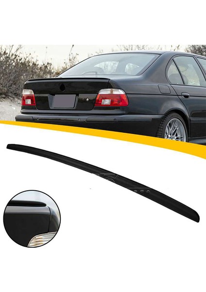 Bmw E39 M5 Bagaj Üstü Spoiler Parlak Siyah Spoyler Plastik Ithal