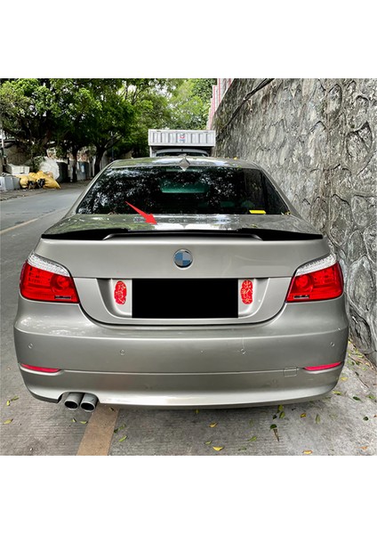 MKG Otomotiv Bmw E60 M4 Bagaj Üstü Spoiler Parlak Siyah Spoyler Plastik Ithal 2004-2010