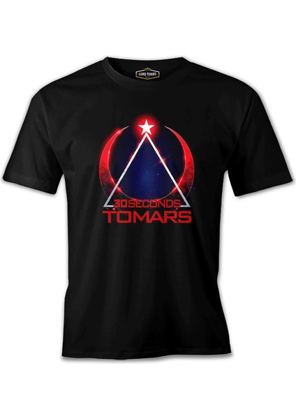 30 Seconds To Mars - Türkiye Siyah Erkek Tshirt