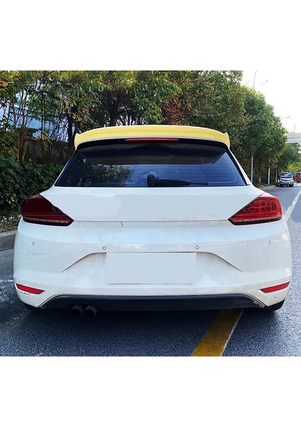 MKG Otomotiv Vw Scirocco Spoiler Parlak Siyah Spoyler Plastik Ithal 2015-2017