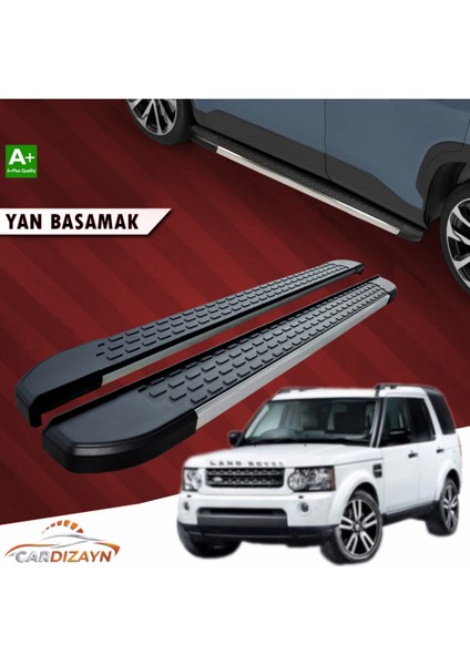 Land Rover Discovery 5 Nirvana Alüminyum Yan Basamak Marşpiyel Koruma 2017>2018>2019>2020>2022>2023>2024>2025