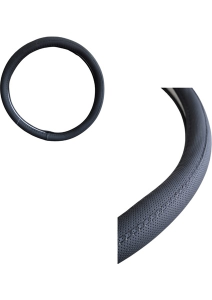 Direksiyon Kılıfı 38 cm Siyah / DIKI419