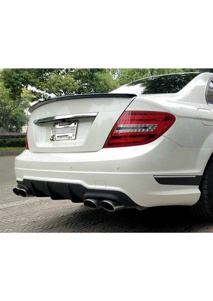 Mercedes C W204 Bagaj Üstü Spoiler Parlak Siyah Spoyler Plastik Ithal 2007-2014 fiyatları