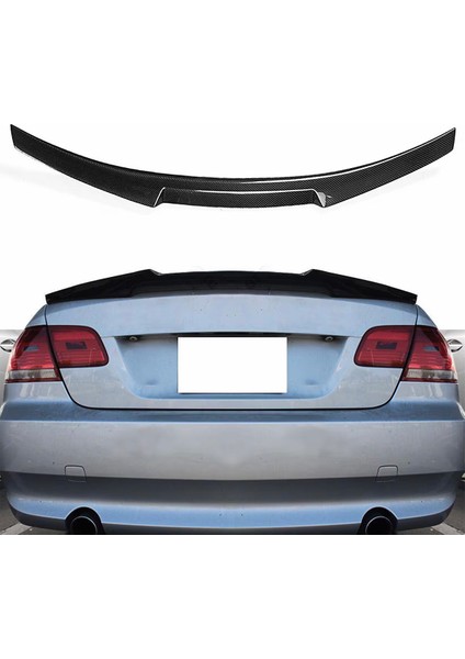 Bmw E92 Coupe M4 Bagaj Üstü Spoiler Parlak Siyah Spoyler Plastik Ithal