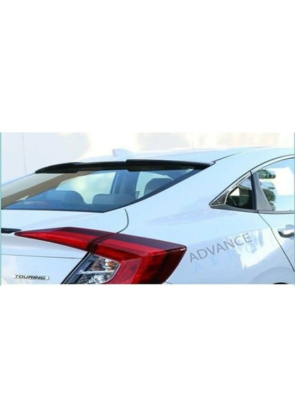 Honda Civic Fc5 Rs Cam Üstü Spoiler Parlak Siyah Spoyler Plastik Ithal 2016+ fırsatları