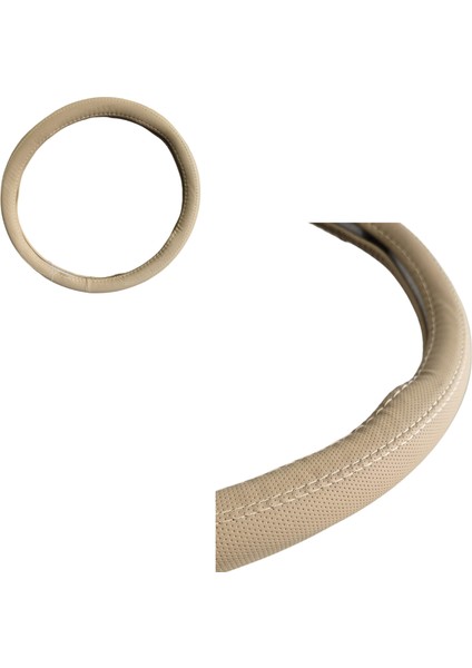 Direksiyon Kılıfı 38 cm Bej / DIKI421
